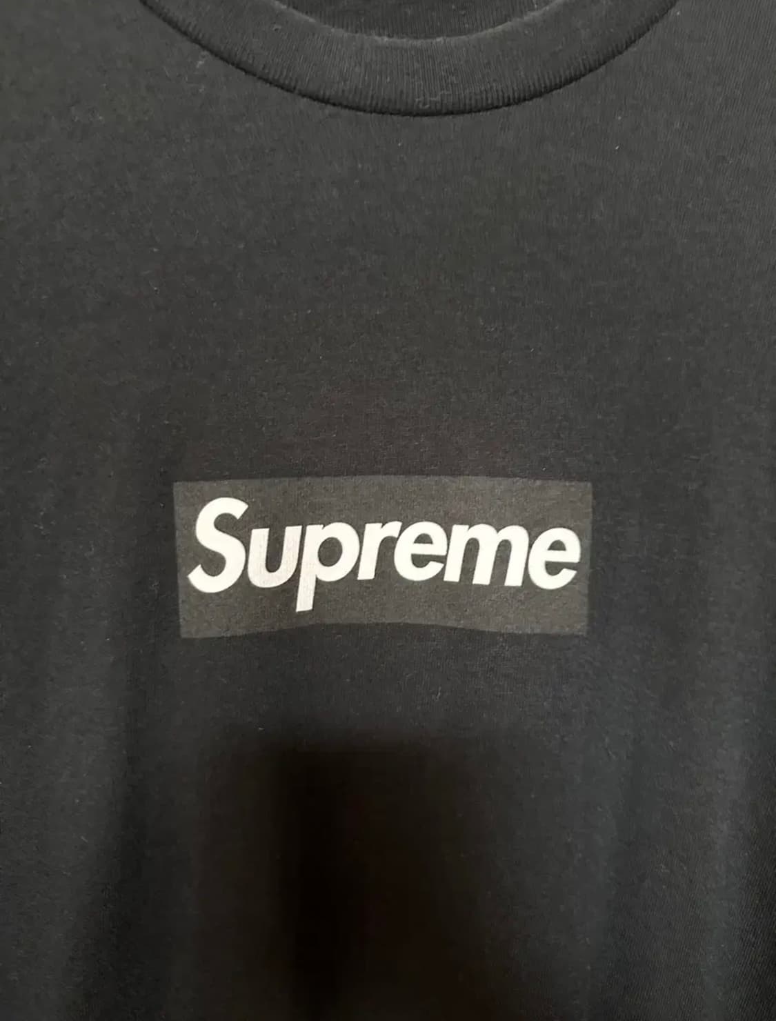 L) 슈프림 박스로고 롱슬리브 블랙 - 20fw 상품이미지3