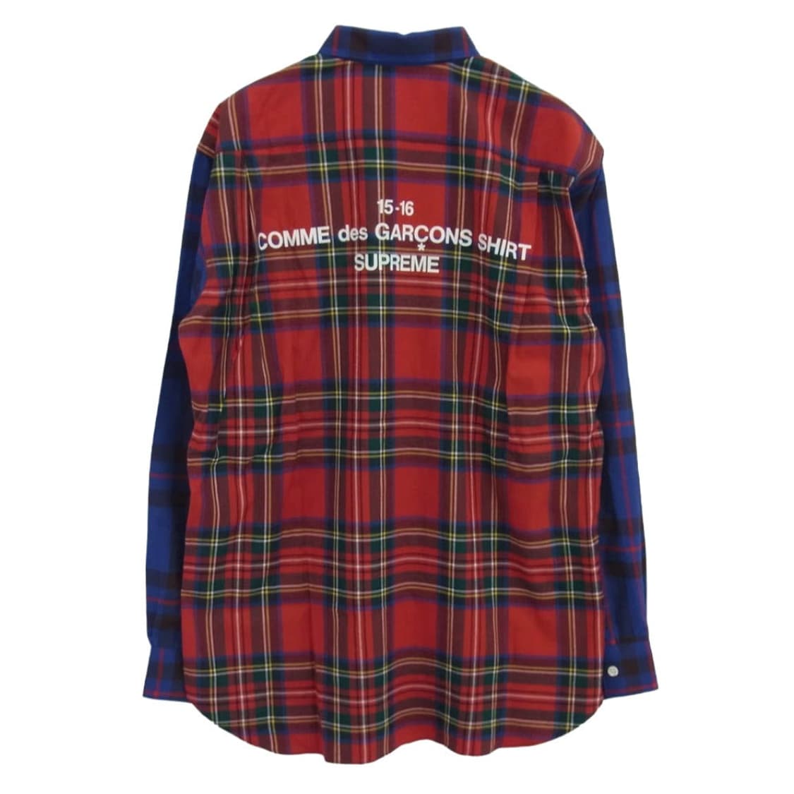 (네고가능) 슈프림 꼼데가르송 셔츠라인 투톤 체크 셔츠 (L) 상품이미지1