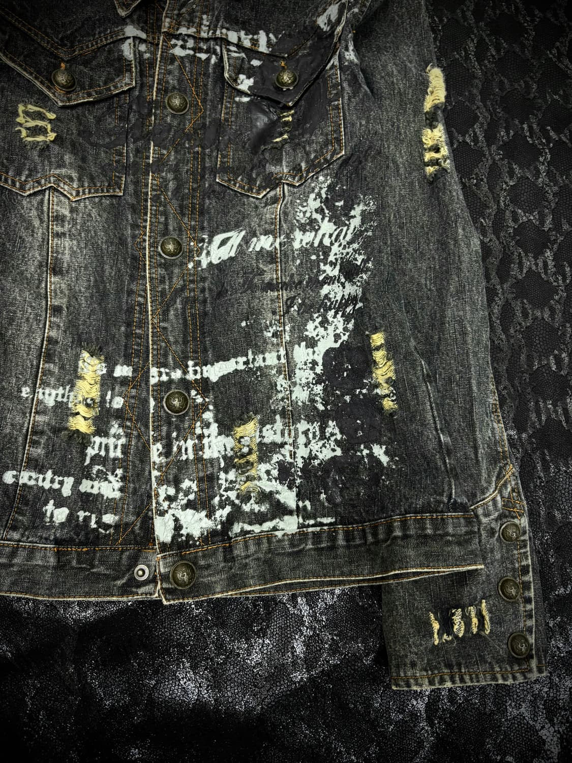 00’s Archive V-Kei Print Jacket 상품이미지2