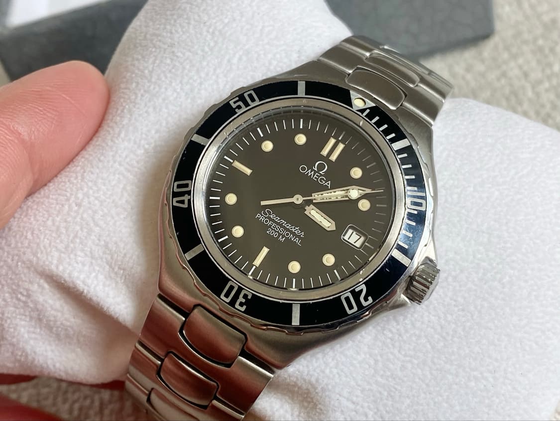 오메가 씨마스터 프로페셔널 200M 쿼츠 프리본드 36MM 미듐 상품이미지6