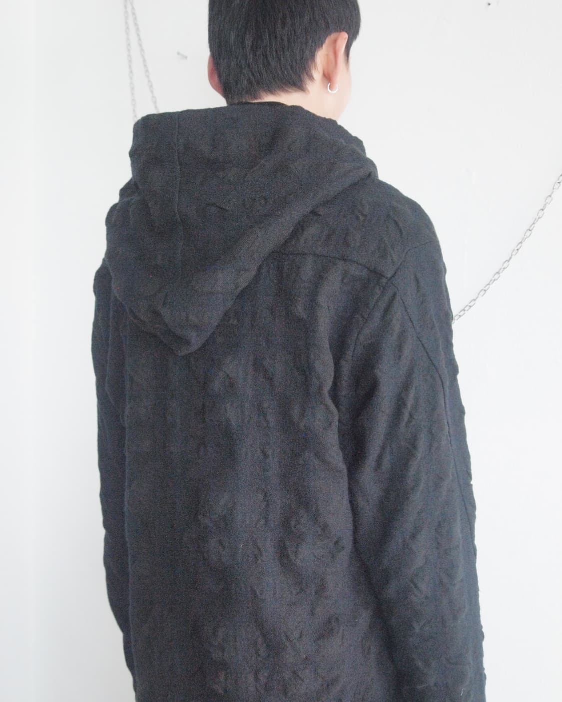 A.F artefact 아티저널 아방가르드 축융 후드코트 상품이미지4