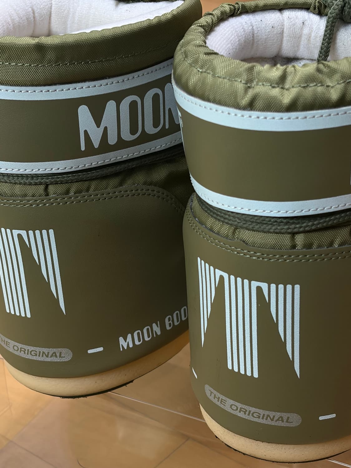 문부츠 아이콘 로우 스노우 부츠 카키 상품이미지4