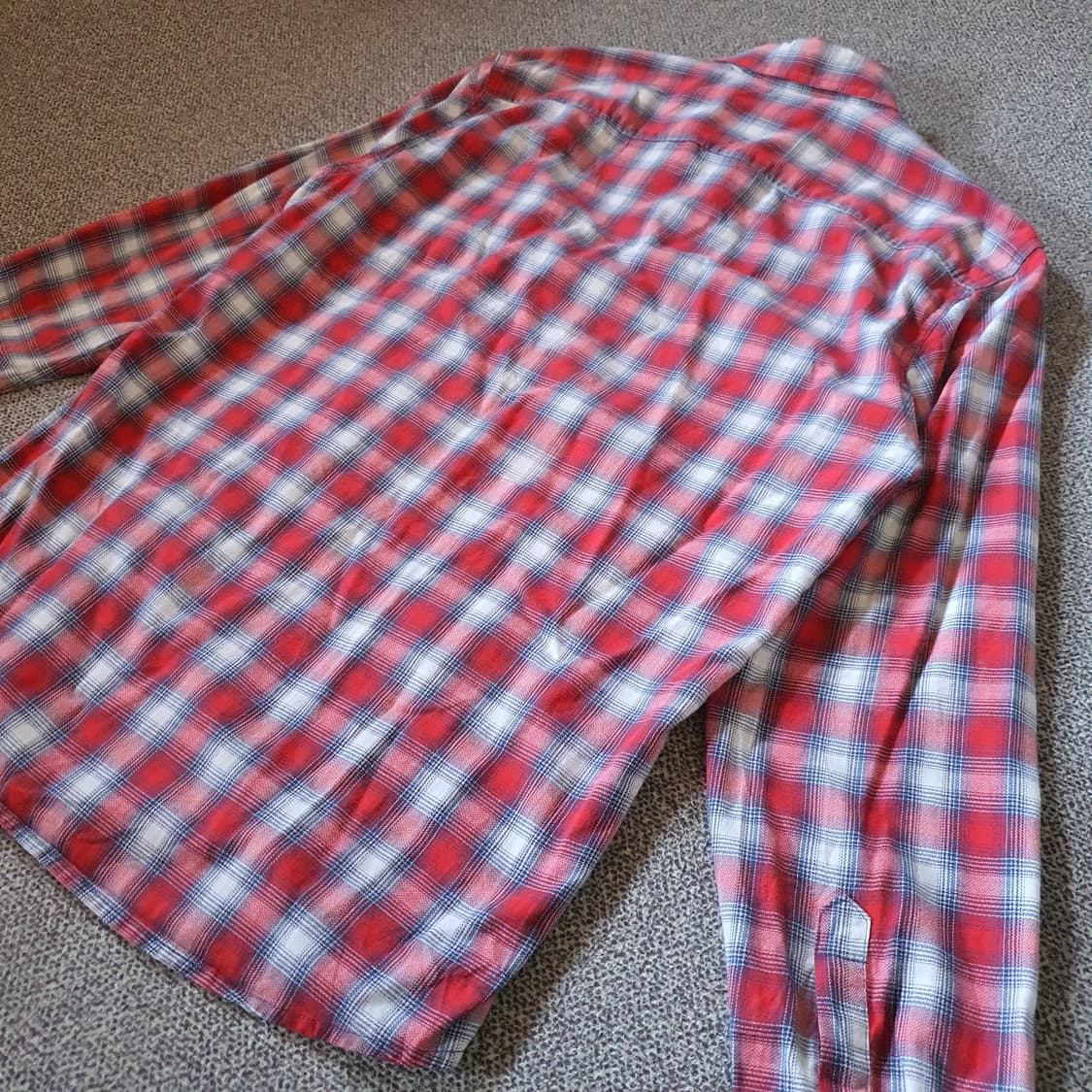 랭글러 웨스턴 체크 셔츠  no.58 상품이미지8