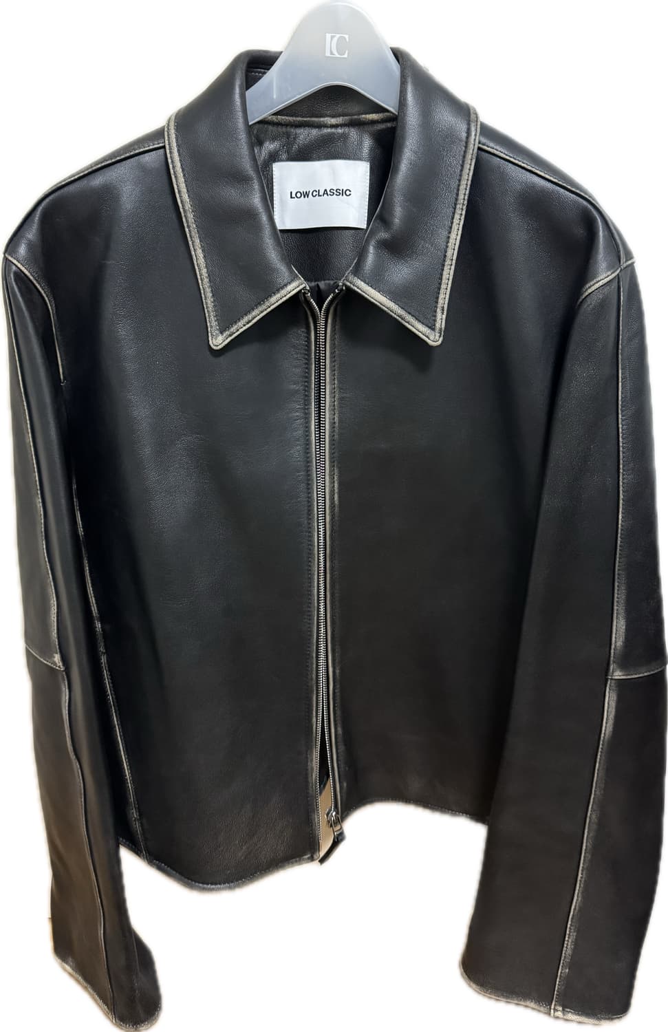 로우클래식 REAL LEATHER JACKET_BLACK 상품이미지1