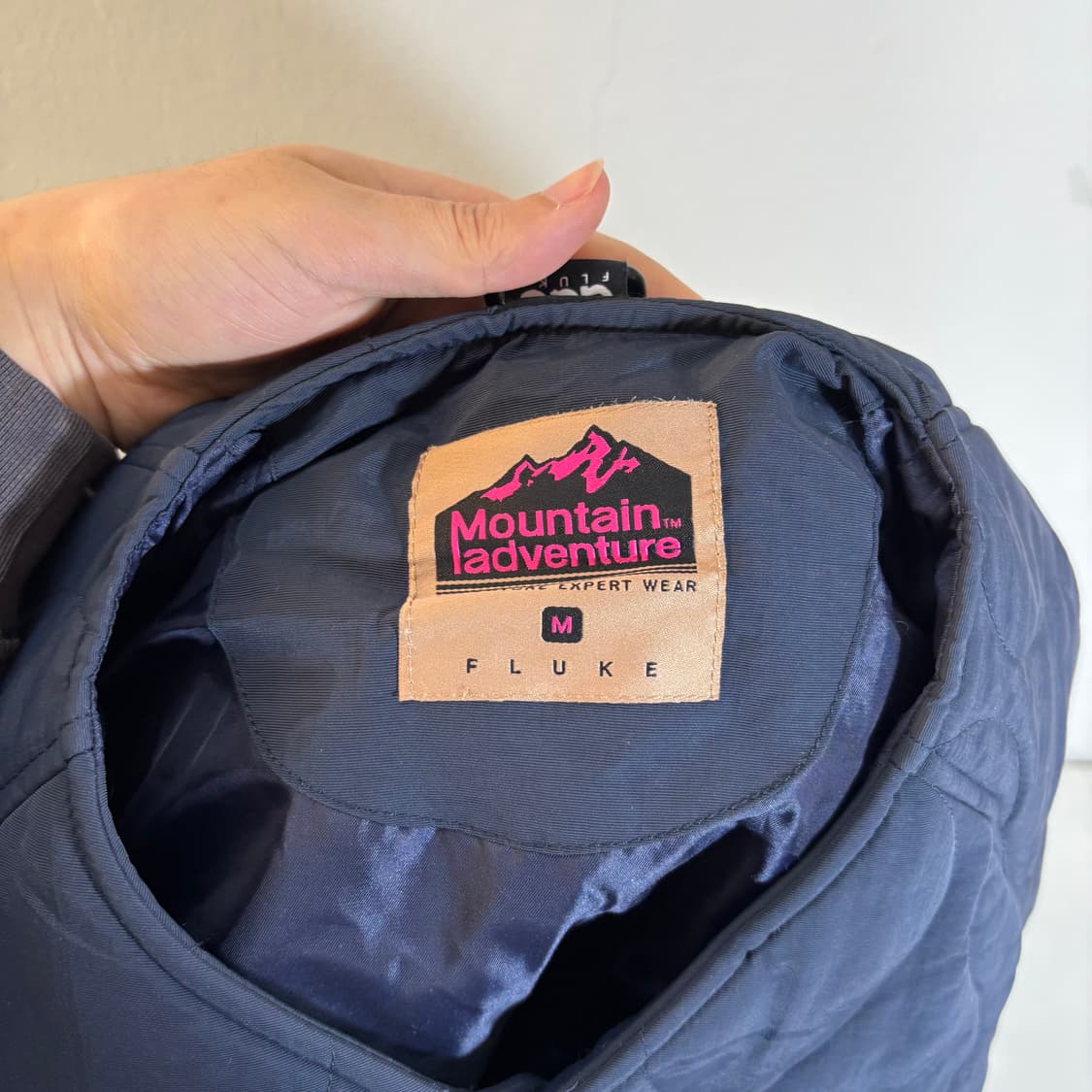 M FLUKE 플루크 네이비 깔깔이 퀼팅자켓 상품이미지4