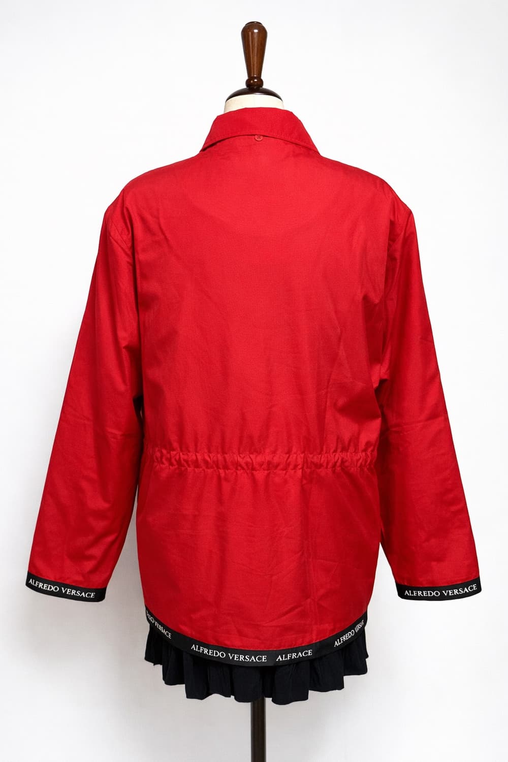 알프레도 베르사체 레드 스트링 자켓 바람막이 100사이즈 상품이미지3