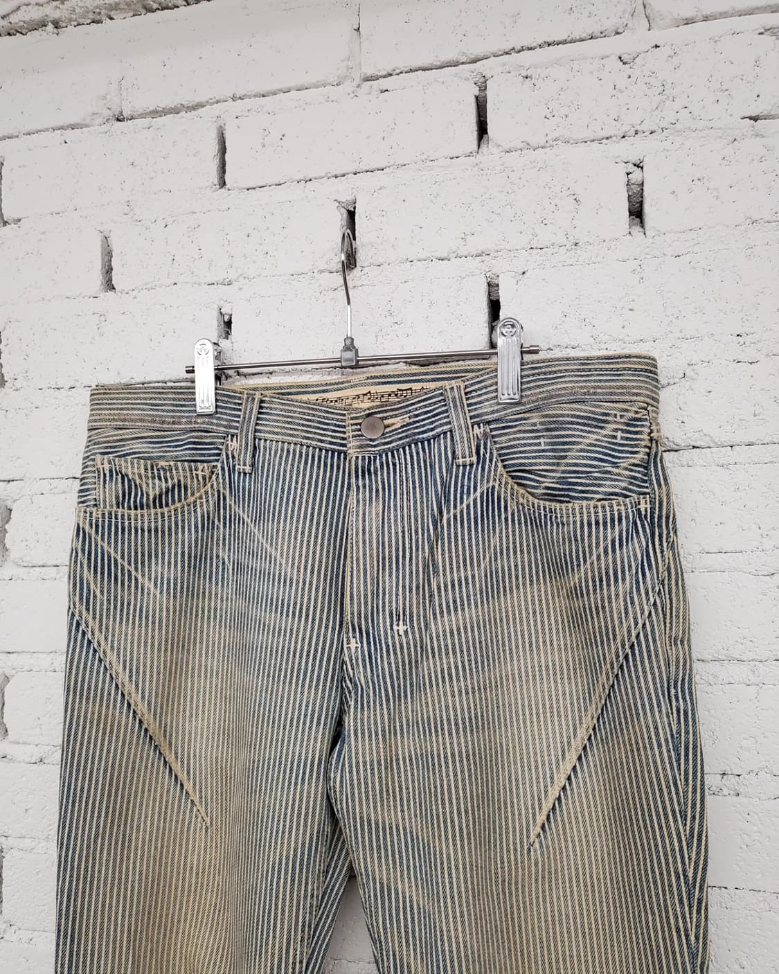 08SS 넘버나인 히코리 PAIN 데님 상품이미지4