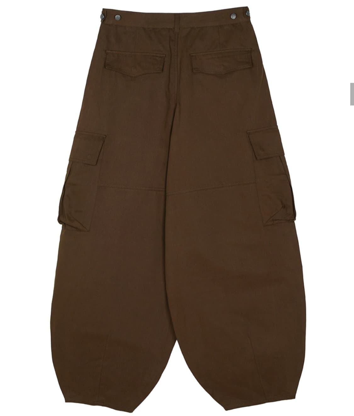 아이돈워너셀 카고벌룬팬츠 브라운0 상품이미지4