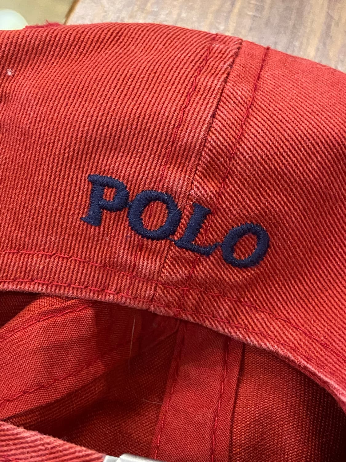 1990s Polo Ralph Lauren Bear Red Cap 상품이미지5