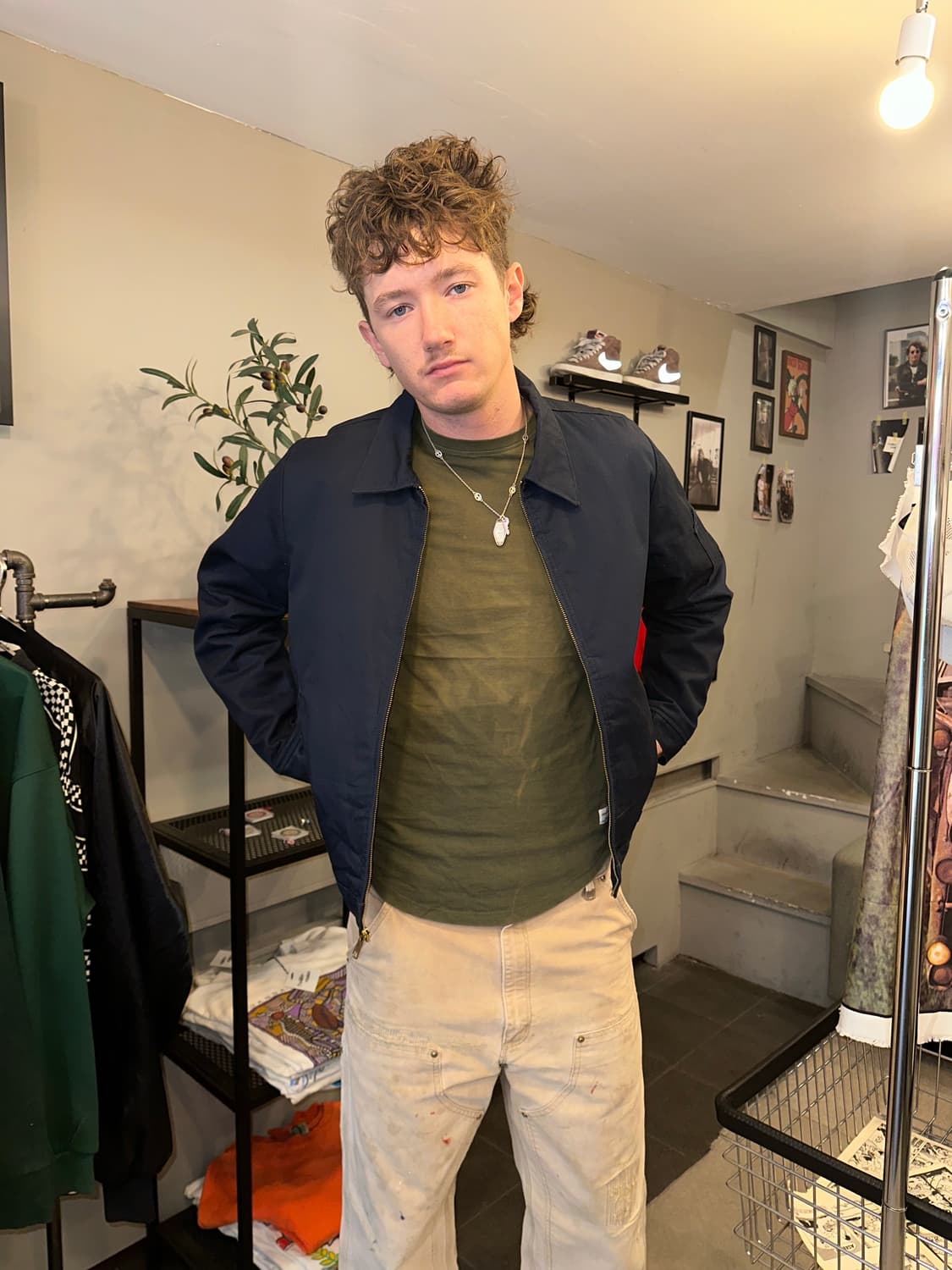 90-00’s Dickies Eisenhower insulated JK 상품이미지1