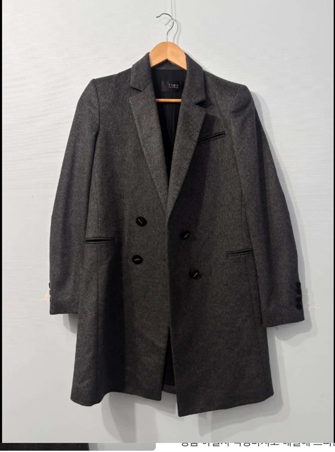 타임 TIME 캐시미어 코트 55 상품이미지2
