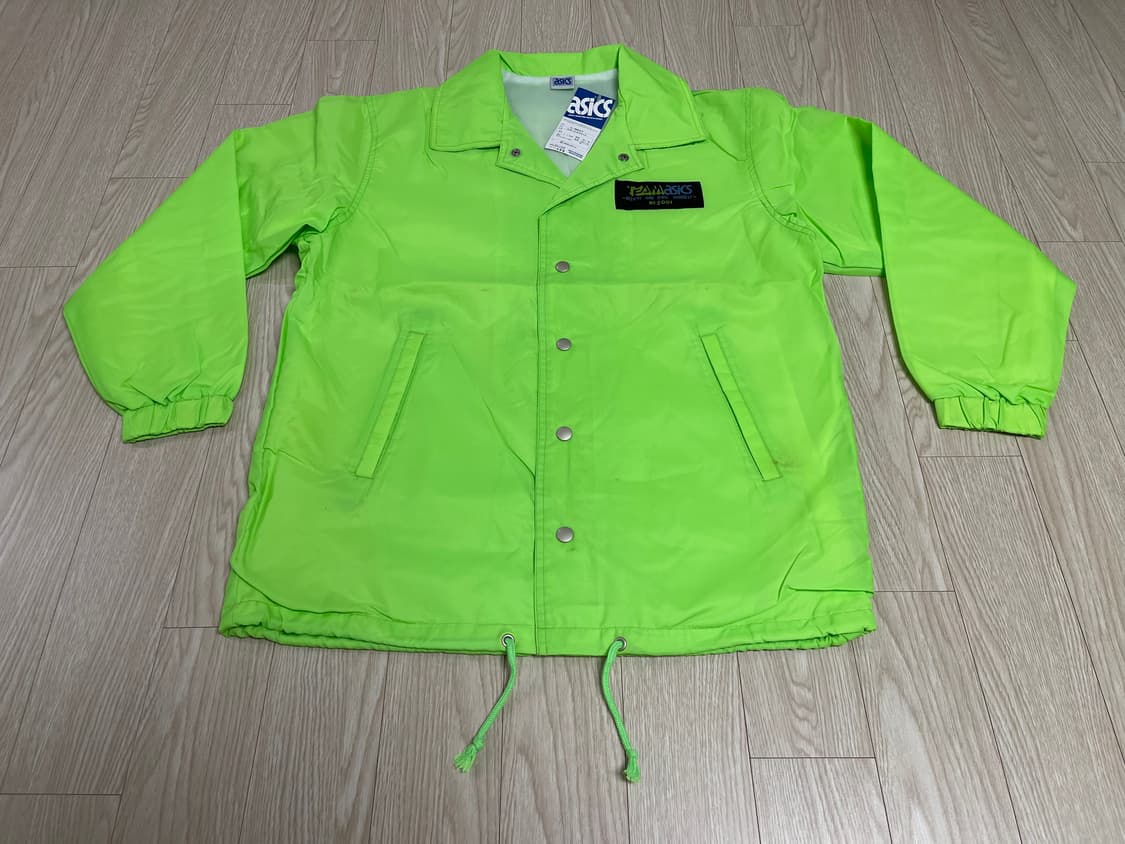 아식스 00s 올드 코치 자켓 ASICS OLD 2000 네온 M 상품이미지5