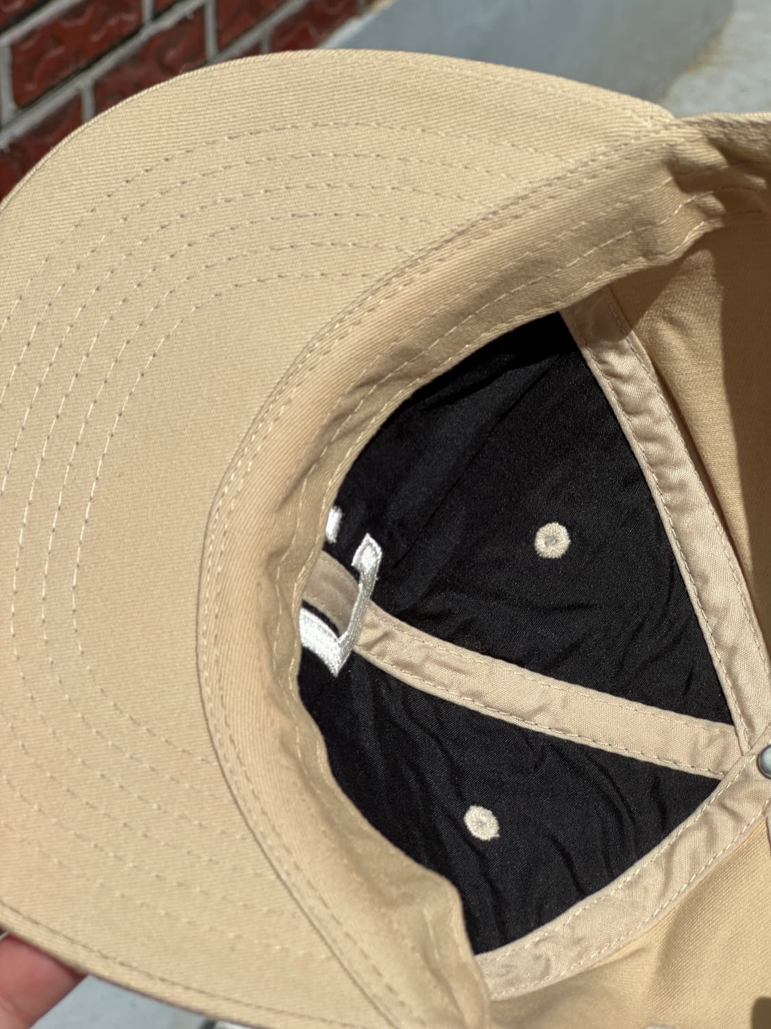 [F] 커버낫 베이지 볼캡 모자 상품이미지5