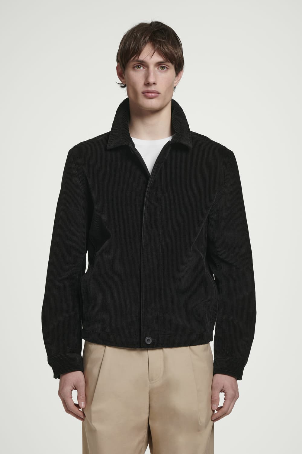 코스 릴랙스드 코튼 코듀로이 오버셔츠 상품이미지1