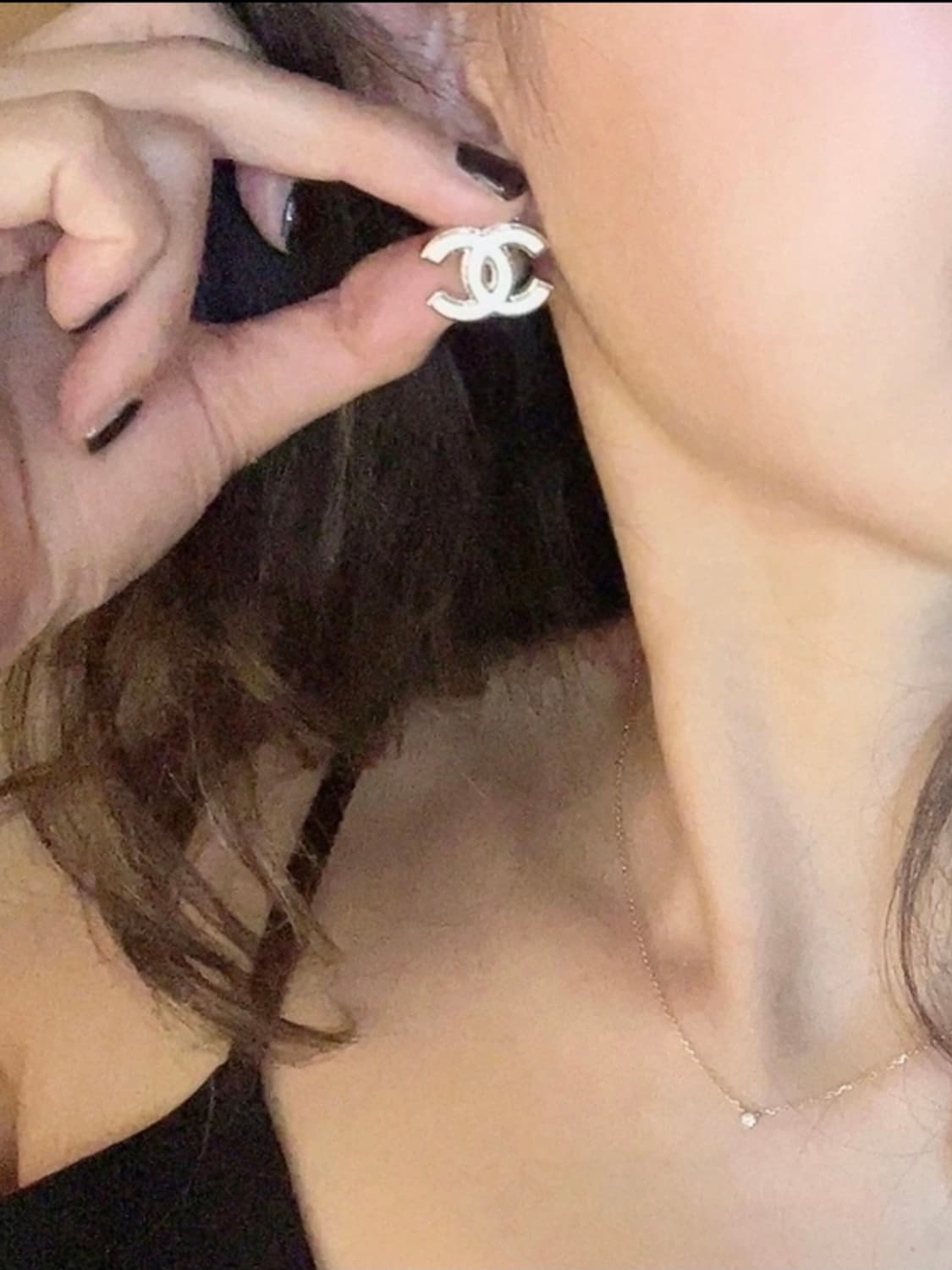 [정품] CHANEL cc귀걸이 구하기 힘든 모델 상품이미지2