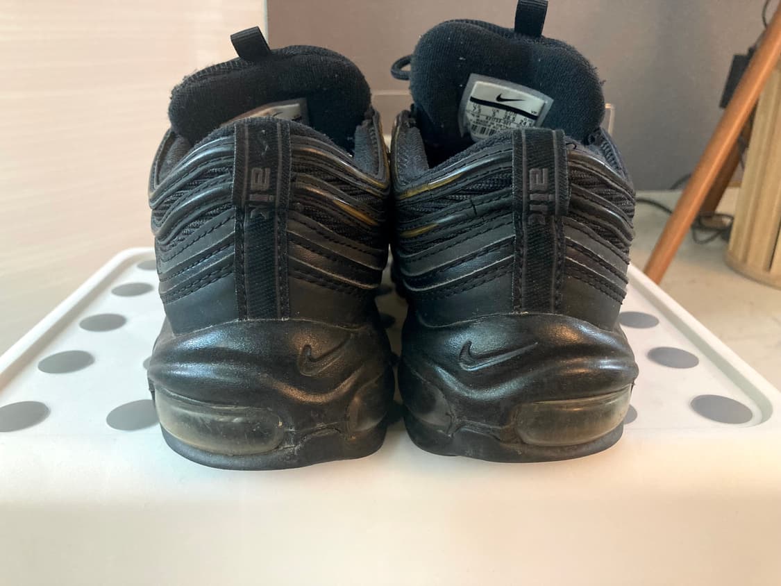 나이키 에어맥스97 트리플 블랙 다크 그레이 240-245 상품이미지5