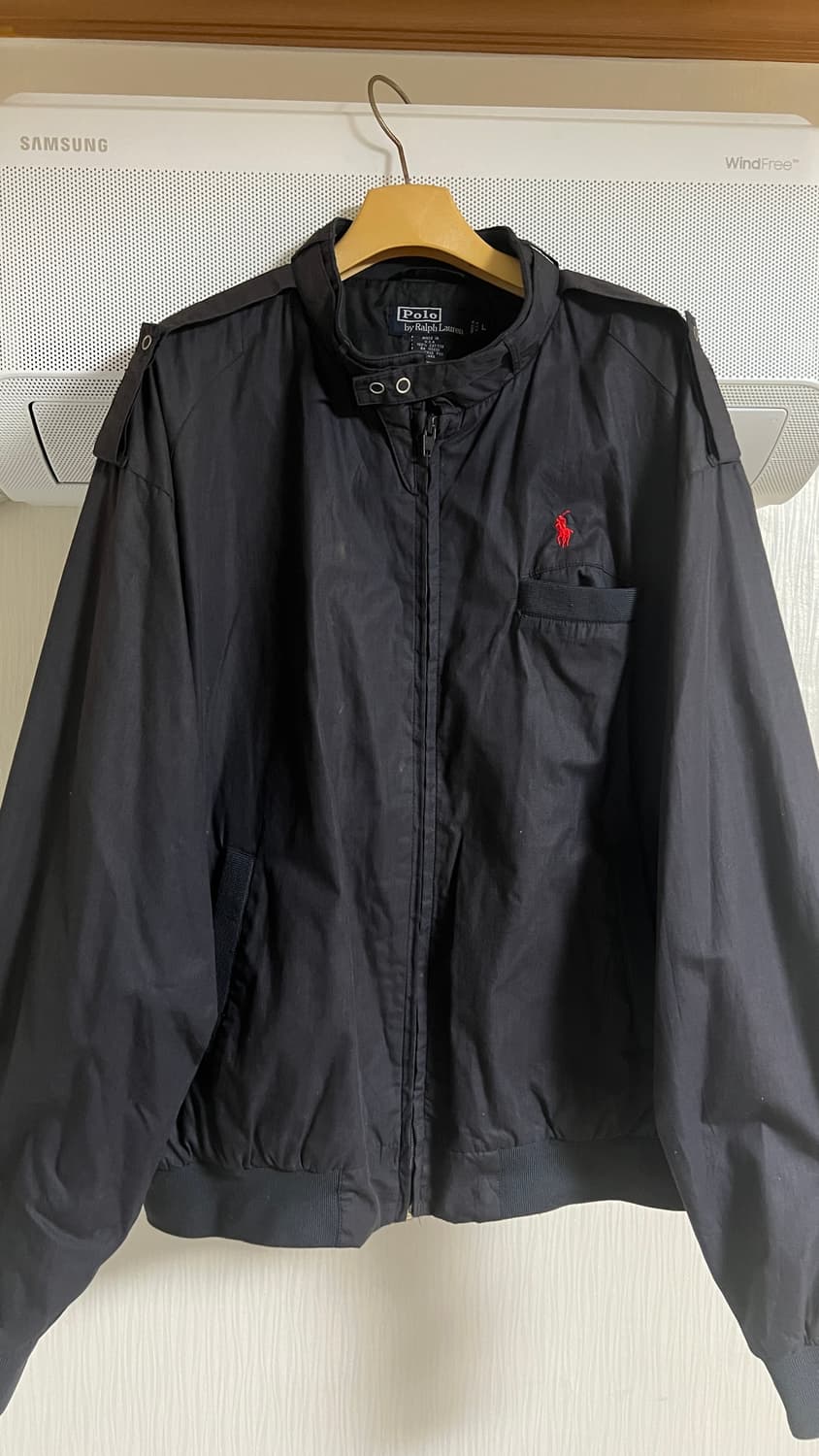 빈티지 폴로 바람막이 자켓 (L) 상품이미지1