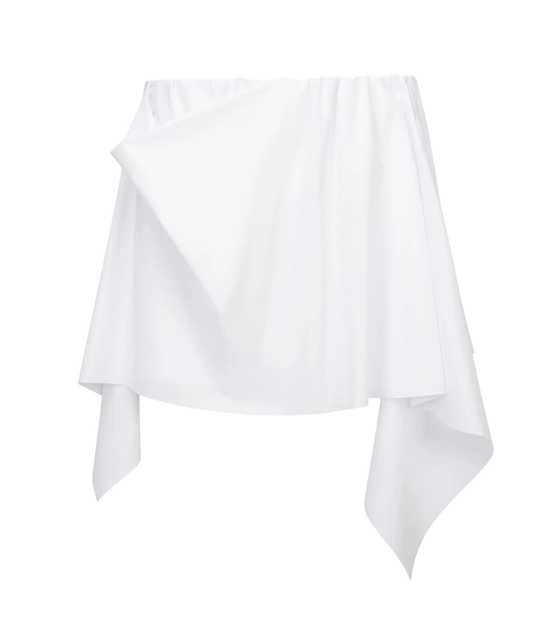 나체 flow draping shorts ivory 상품이미지2