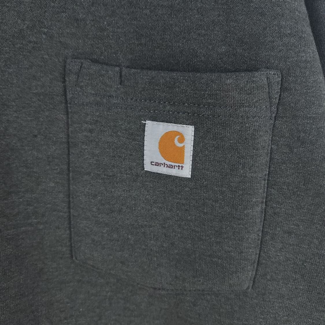 [남M]칼하트  기모 미드웨이트 포켓 맨투맨[Y62-051] 상품이미지5