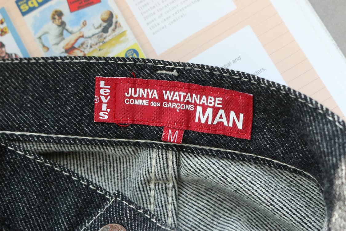 준야 와타나베 맨 리바이스 블랙 울 블랜드 팬츠  상품이미지7