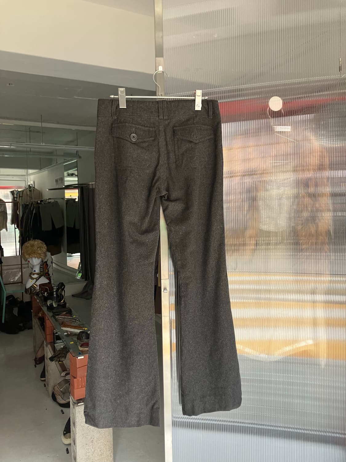 울모직 부츠컷 슬랙스 상품이미지4