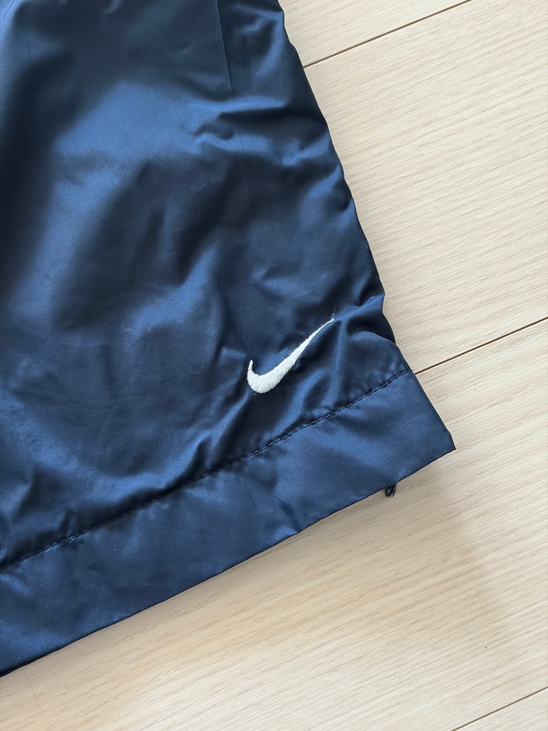 90-00s 올드 나이키 미니 스우시 네이비 팬츠 M (30-32) 상품이미지4