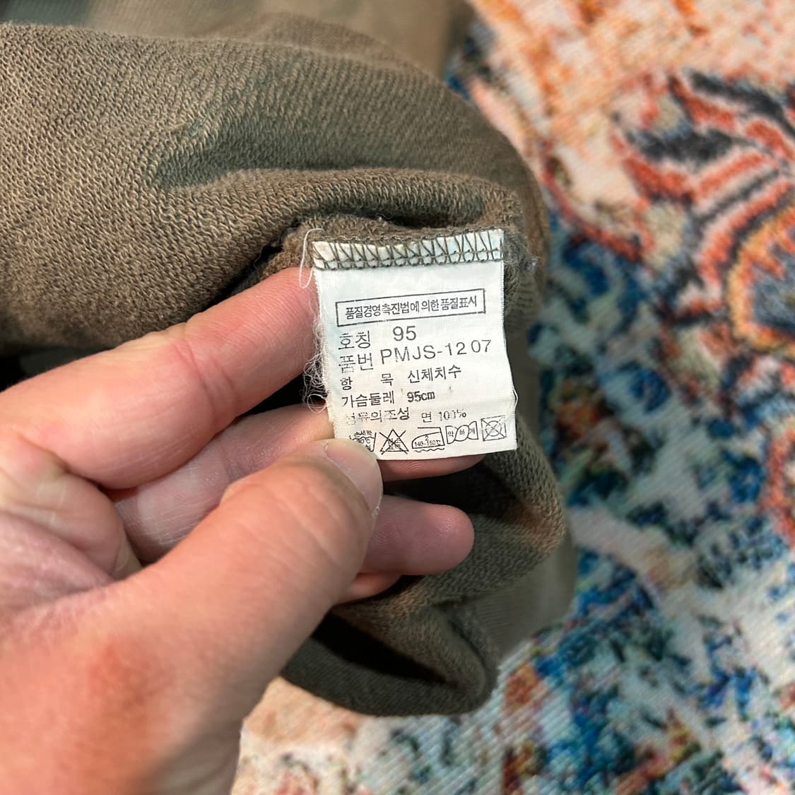 [L] 폴로 랄프로렌 올리브 그린 후드티 상품이미지4