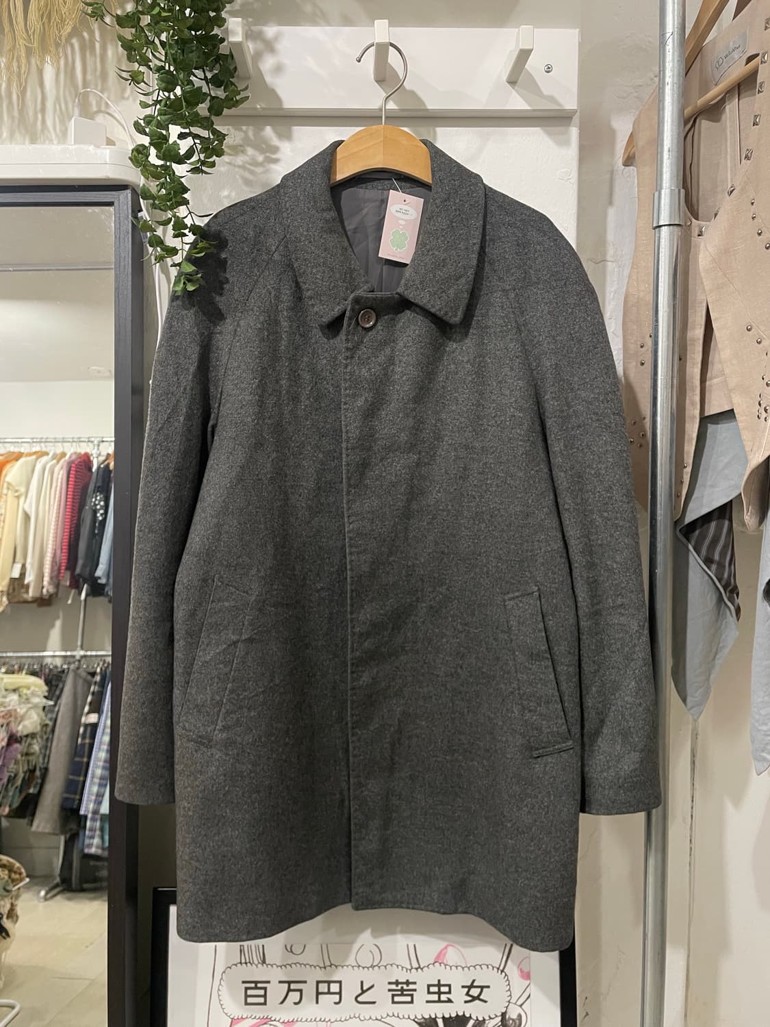 울&캐시미어 포멀 코트 상품이미지7