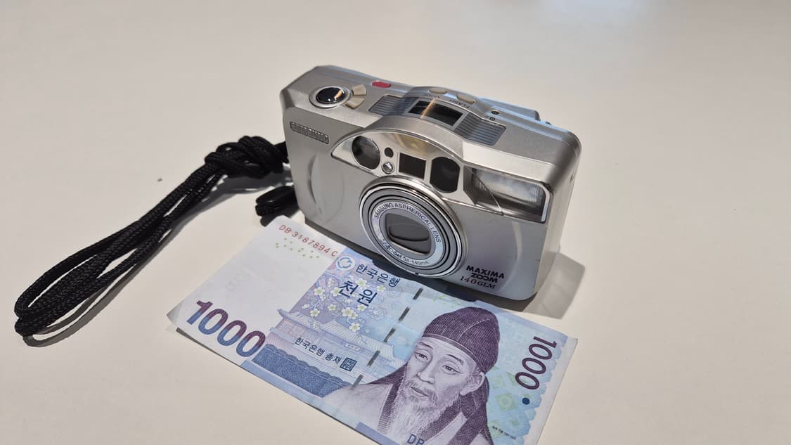 작례O 스냅추천 삼성 케녹스 맥시마 줌 140 glm 필름카메라 빈티지  상품이미지1