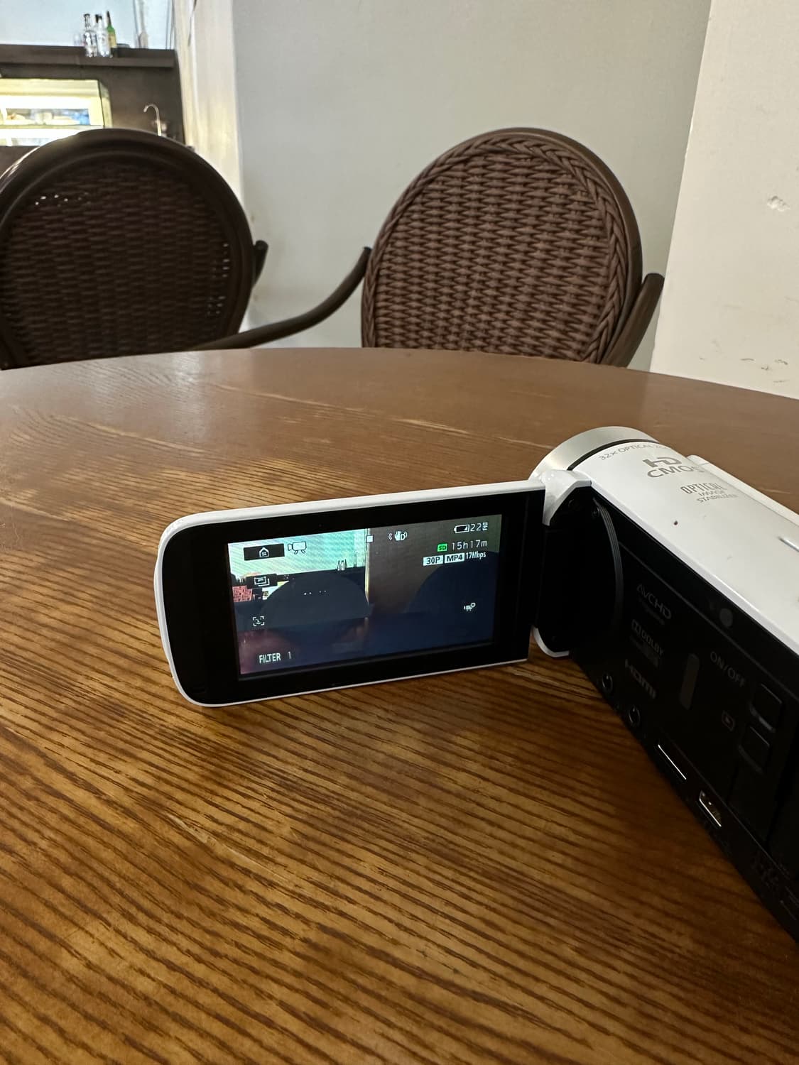 Canon vixia hf r600 화이트 상품이미지2