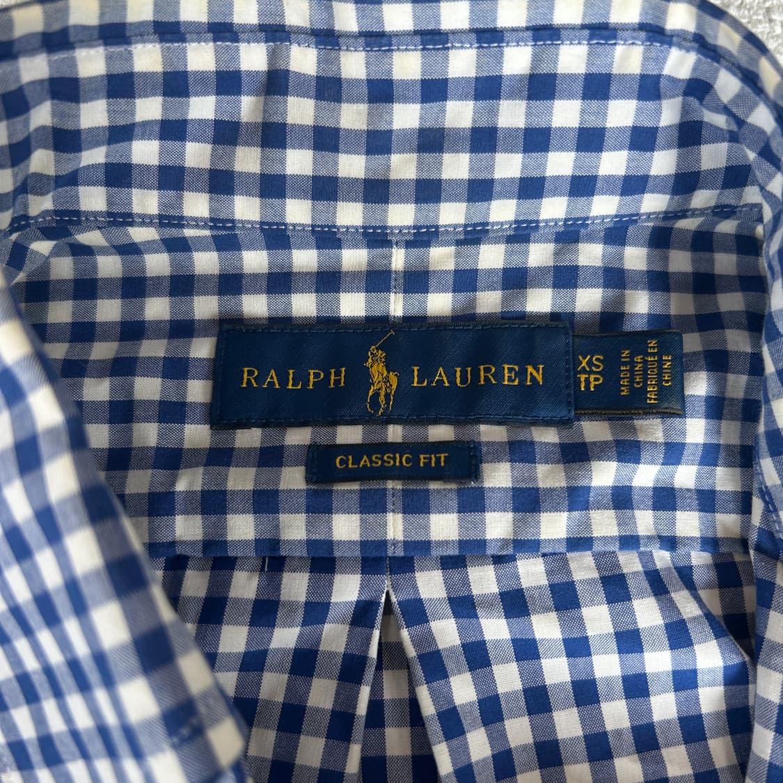 Polo 체크 셔츠 s 상품이미지2