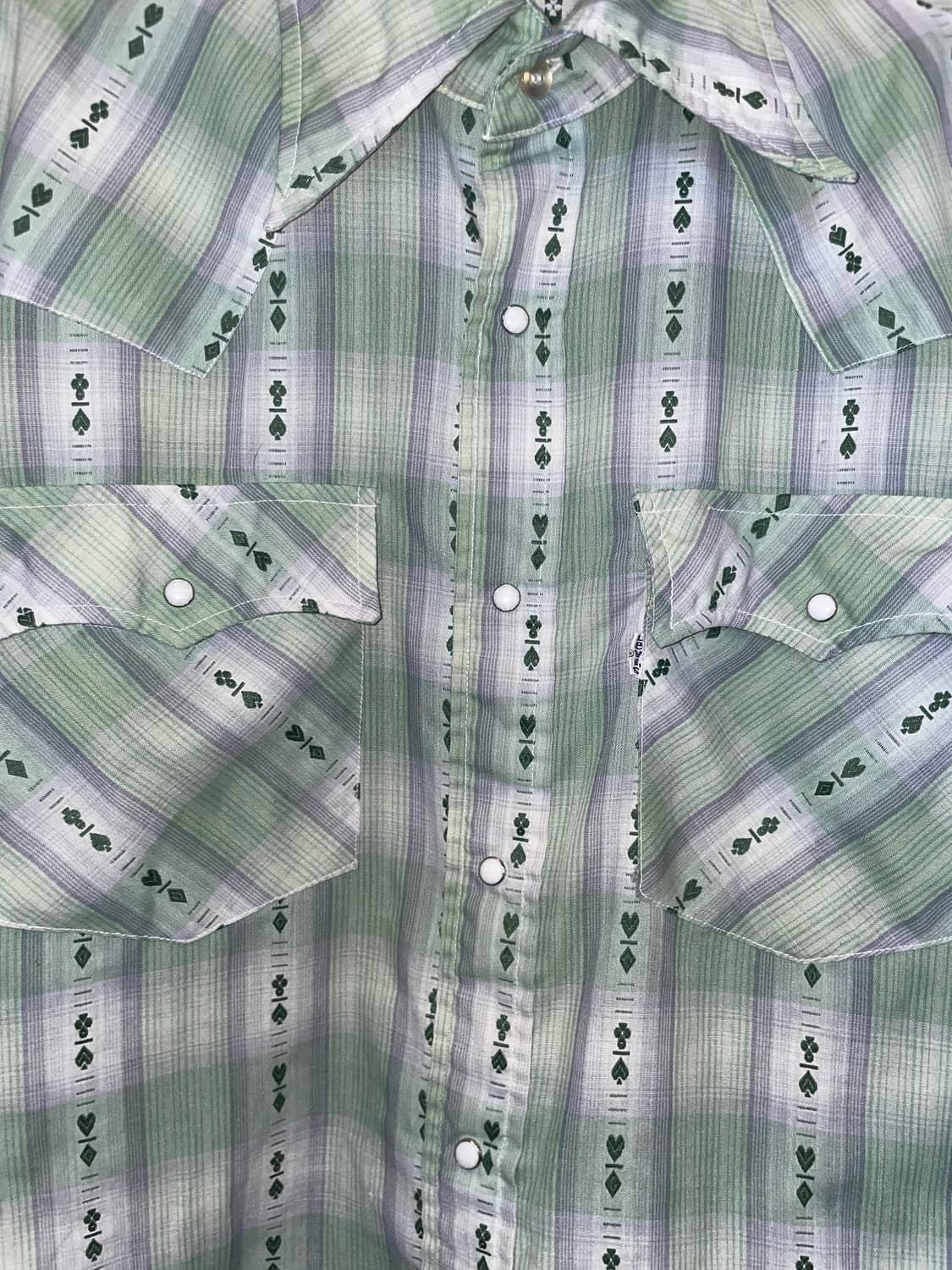 1970's-80's Levi’s Western Shirt 상품이미지4