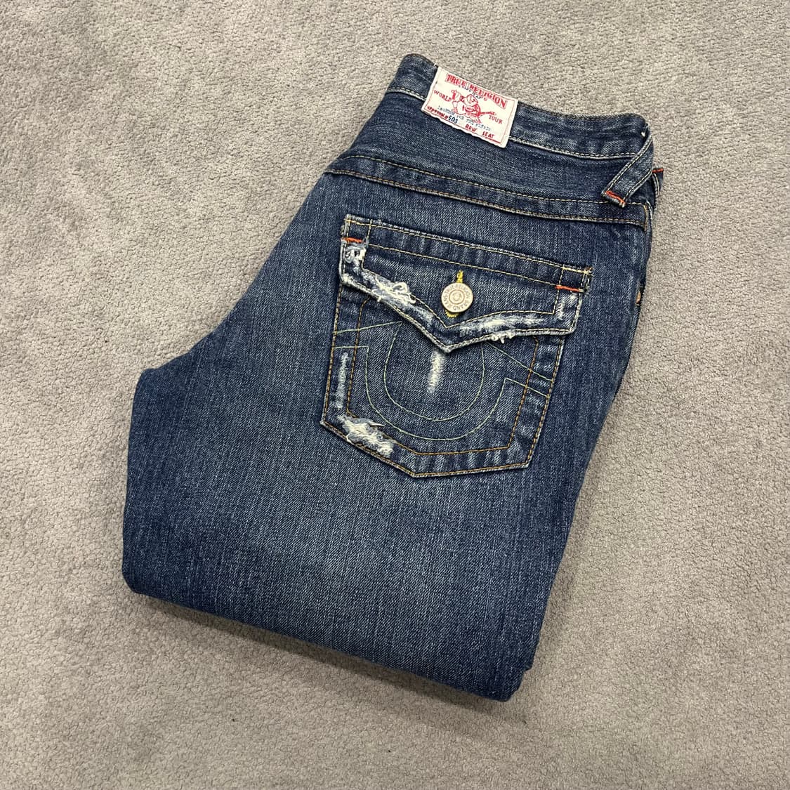 27 트루릴리젼 월드투어 디스 플레어 부츠컷 데님 상품이미지1