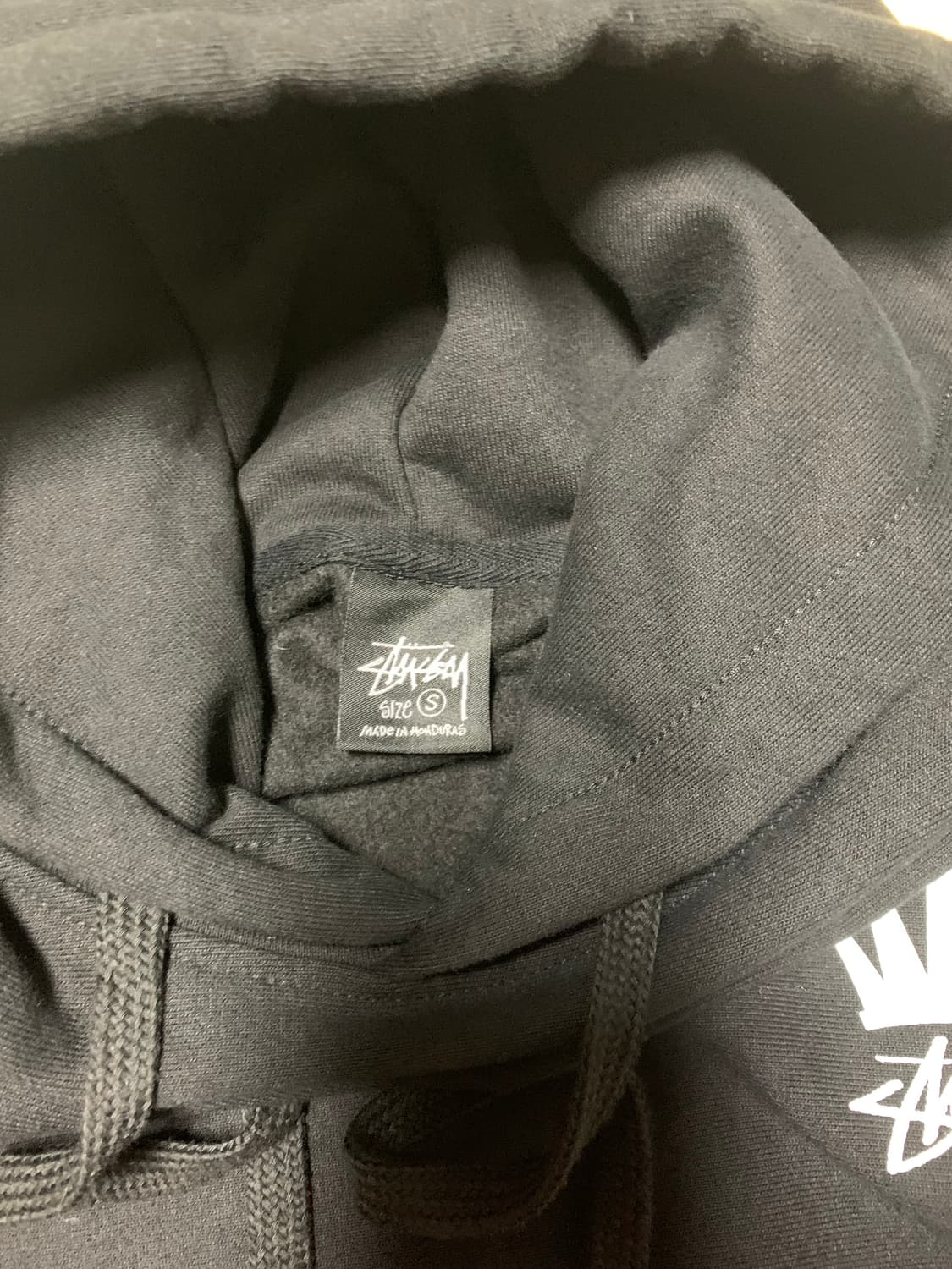 [S] 스투시 크라운 후드티 상품이미지4