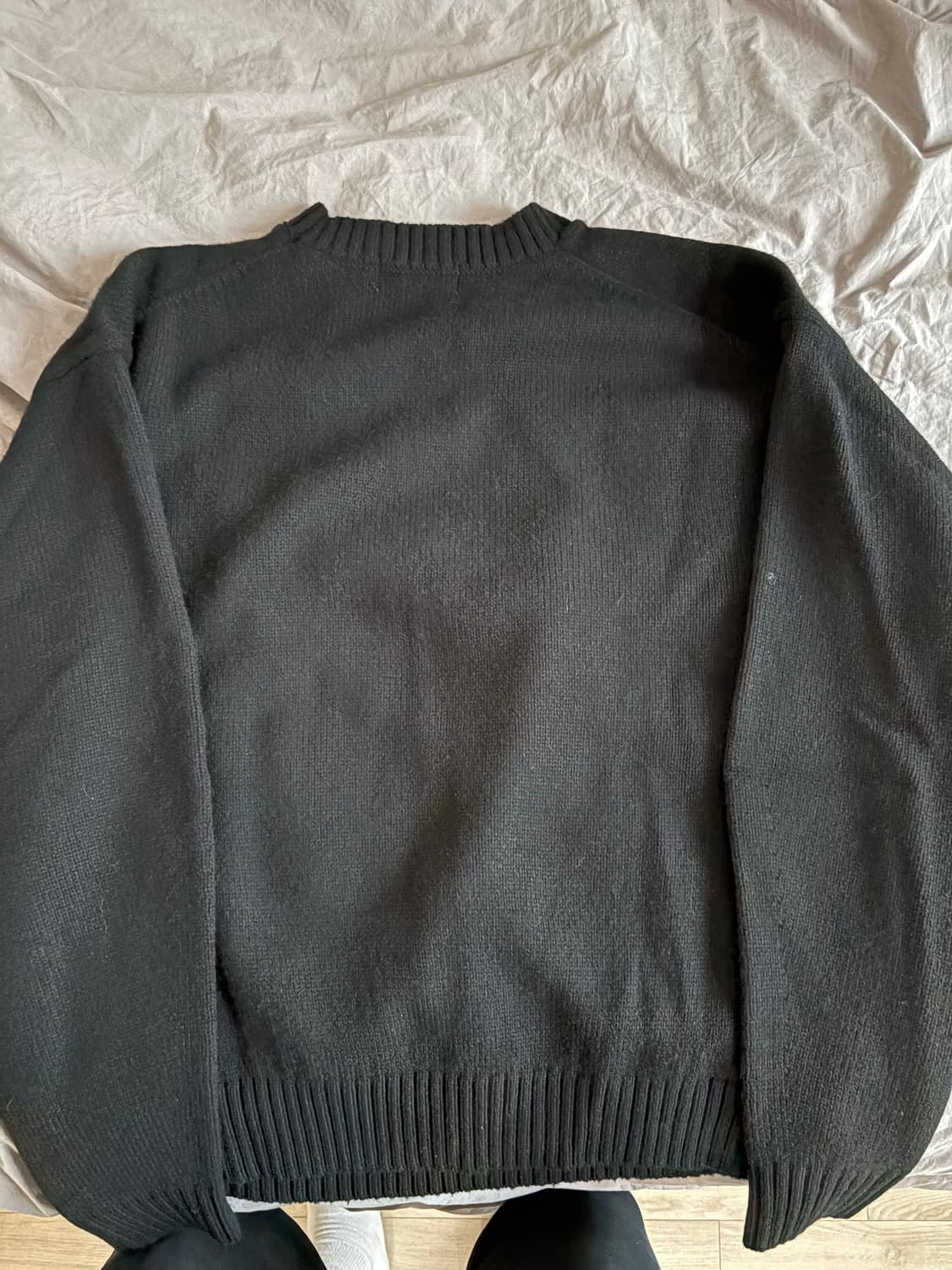 쿠어 울 크롭 니트 스웨터 M 상품이미지2