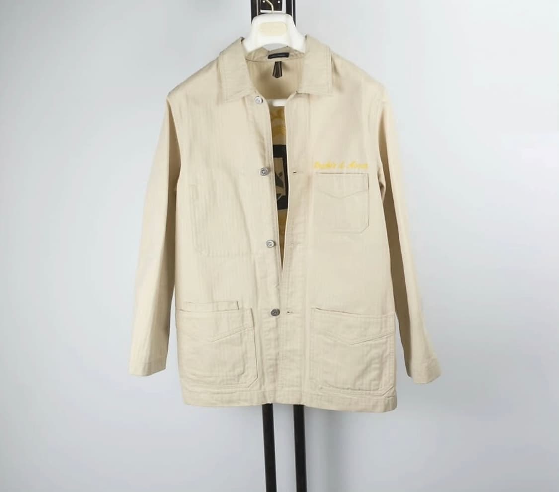 드레익스 X 에메레온도르(에임레온도르) 연베이지 헤링본 초어자켓
 상품이미지1