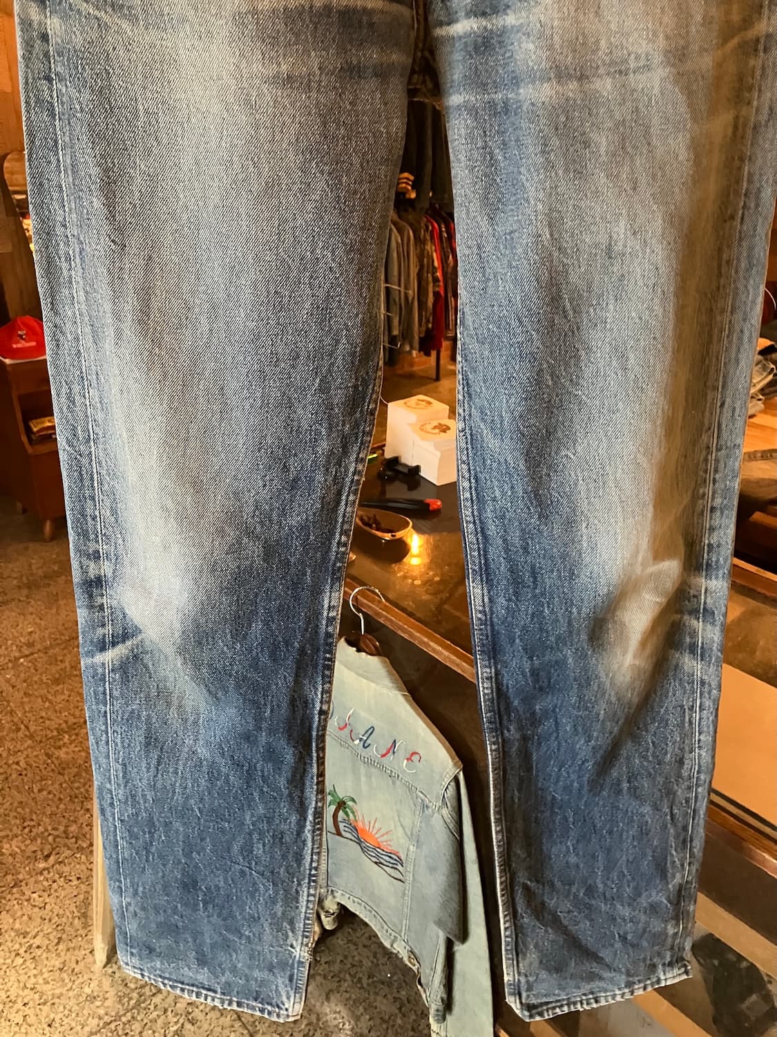 90s USA 빈티지 리바이스 501 데님 팬츠 상품이미지4