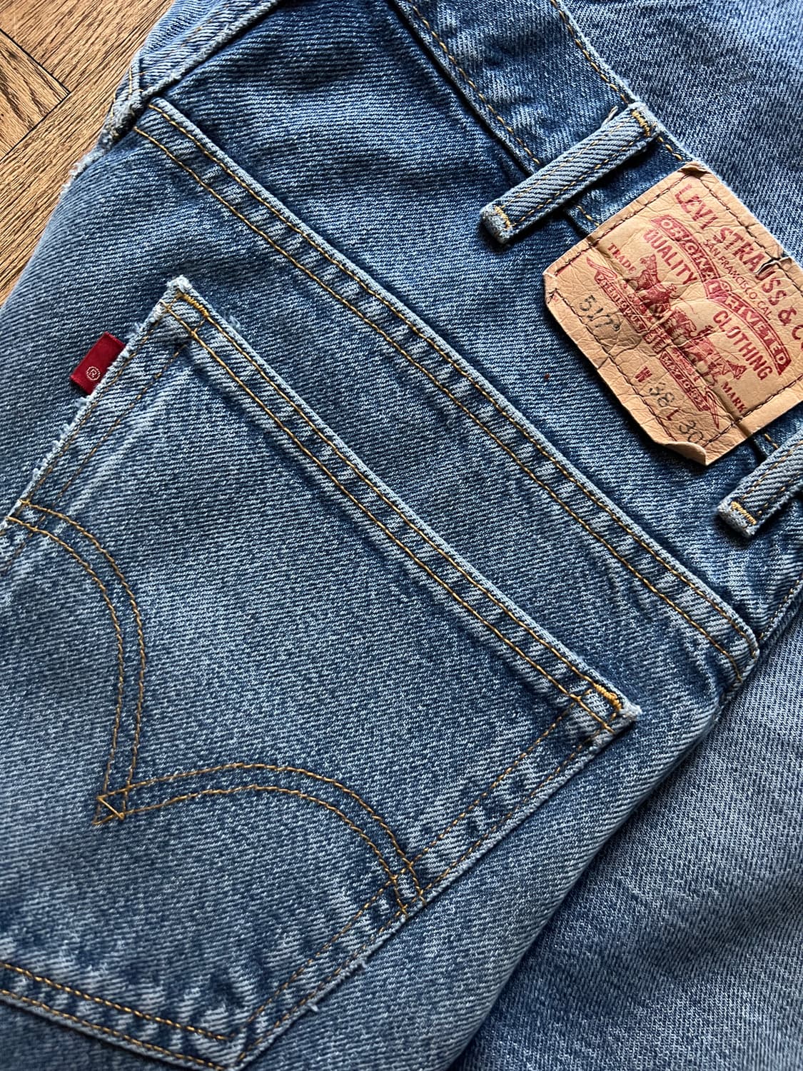 [38]리바이스 517 블랭크탭 플레어핏 데님 팬츠 L164 상품이미지6