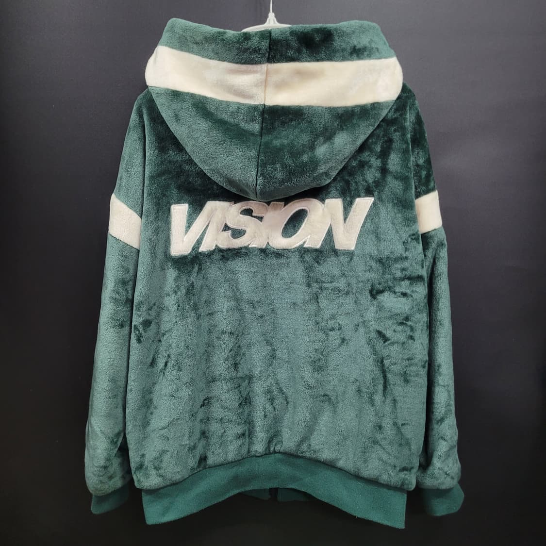 VISION STREET WEAR 후리스 후드 집업 자켓  상품이미지4