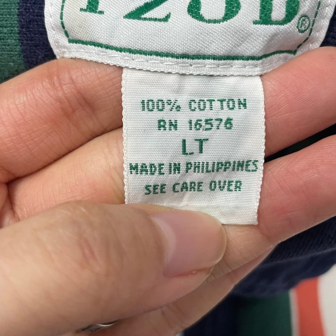 아이조드 스트라이프  럭비티 v0331 상품이미지7