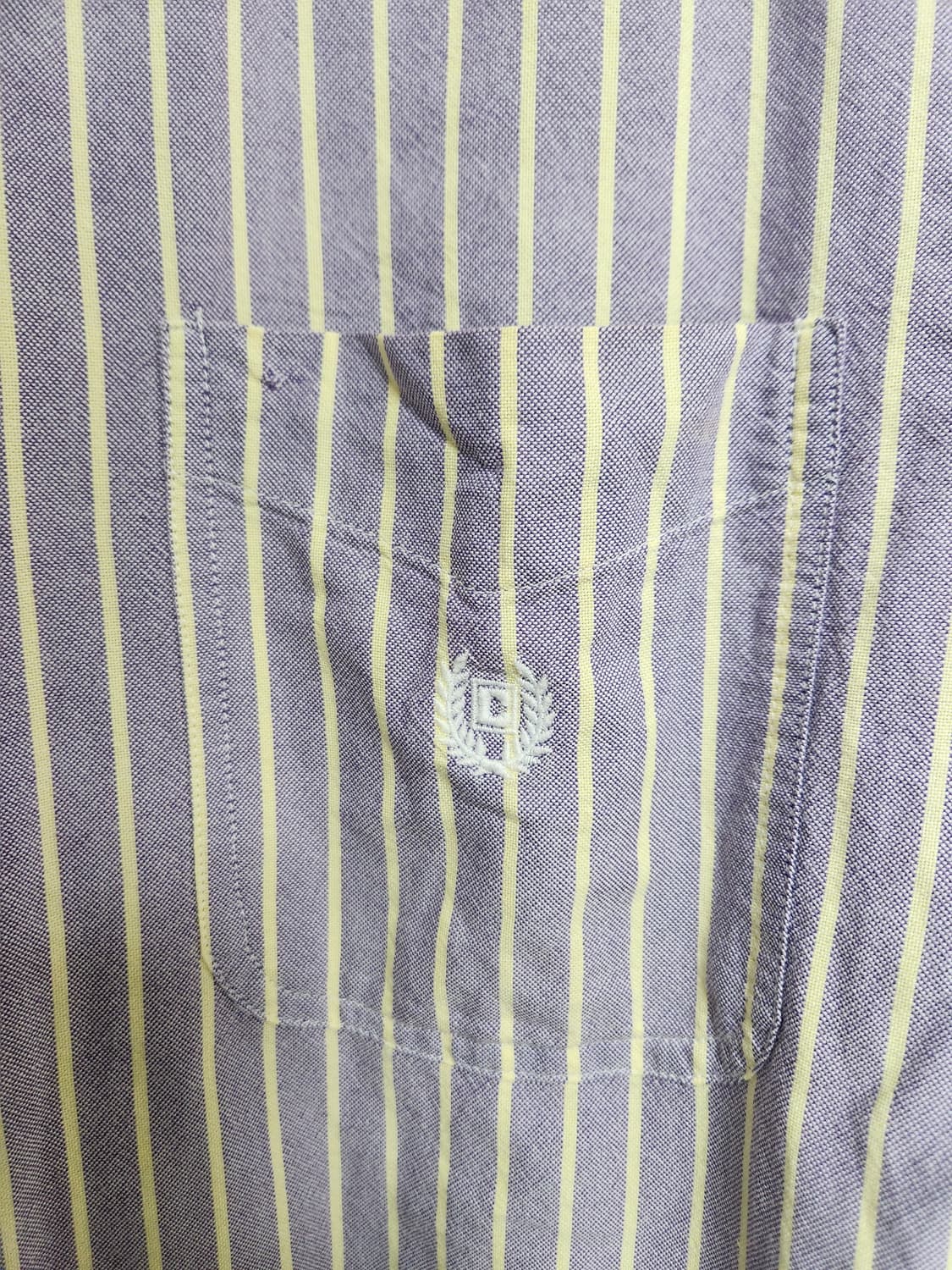 챕스Chaps 스트라이프 코튼 셔츠 M - S216 상품이미지6