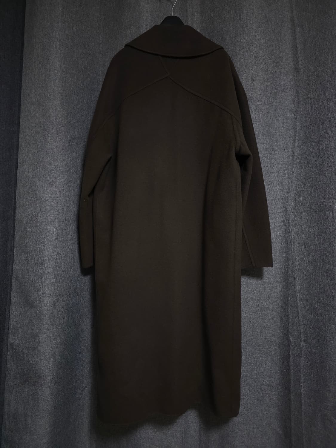 새상품)시스템 오버사이즈 더블 롱코트 상품이미지3