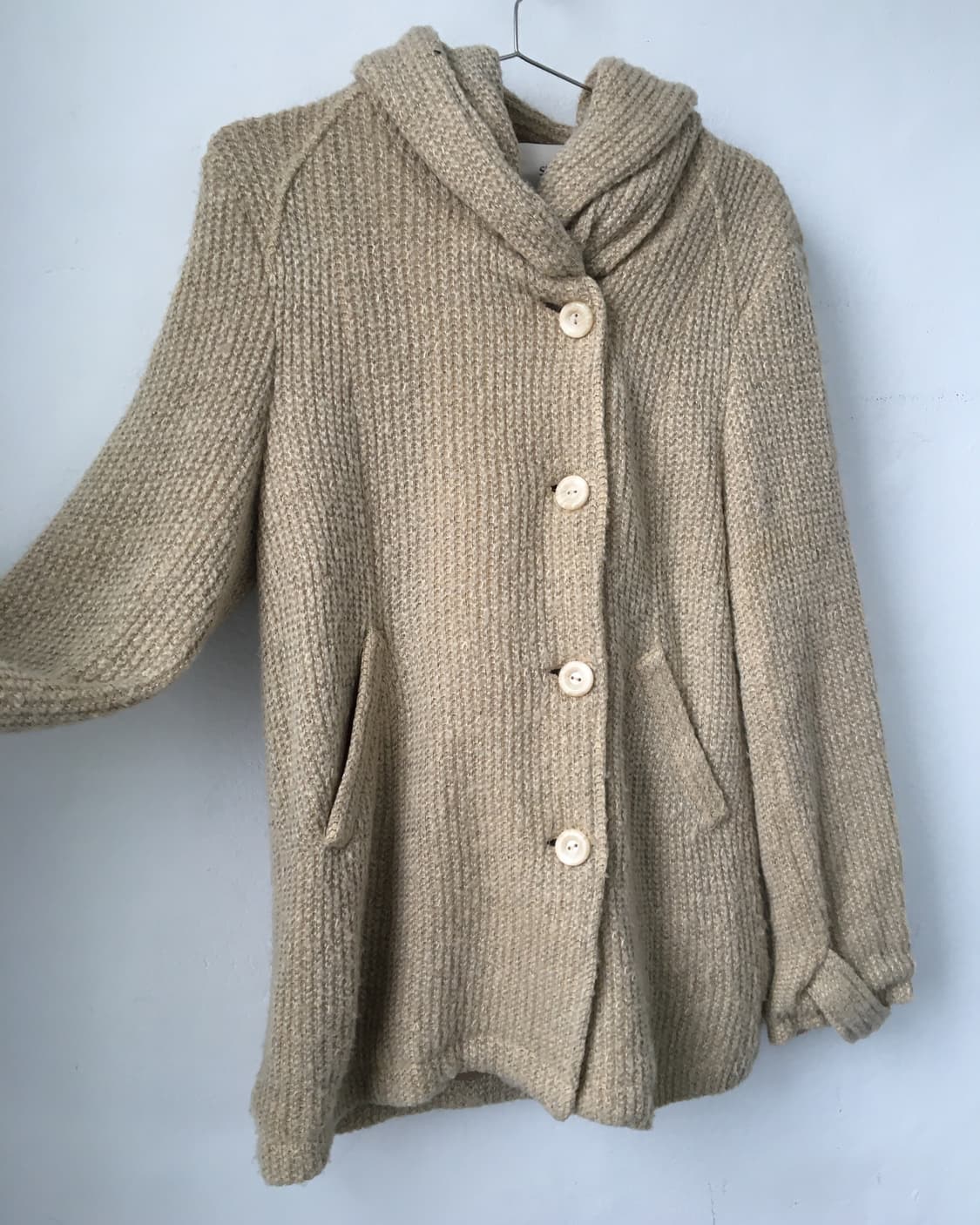 Hood knitted jacket 상품이미지4