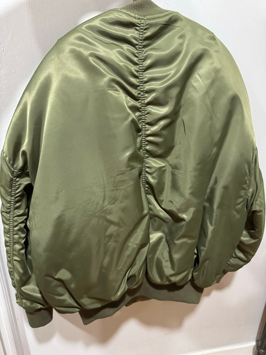 샵페어리 봄버자켓 카키 상품이미지3