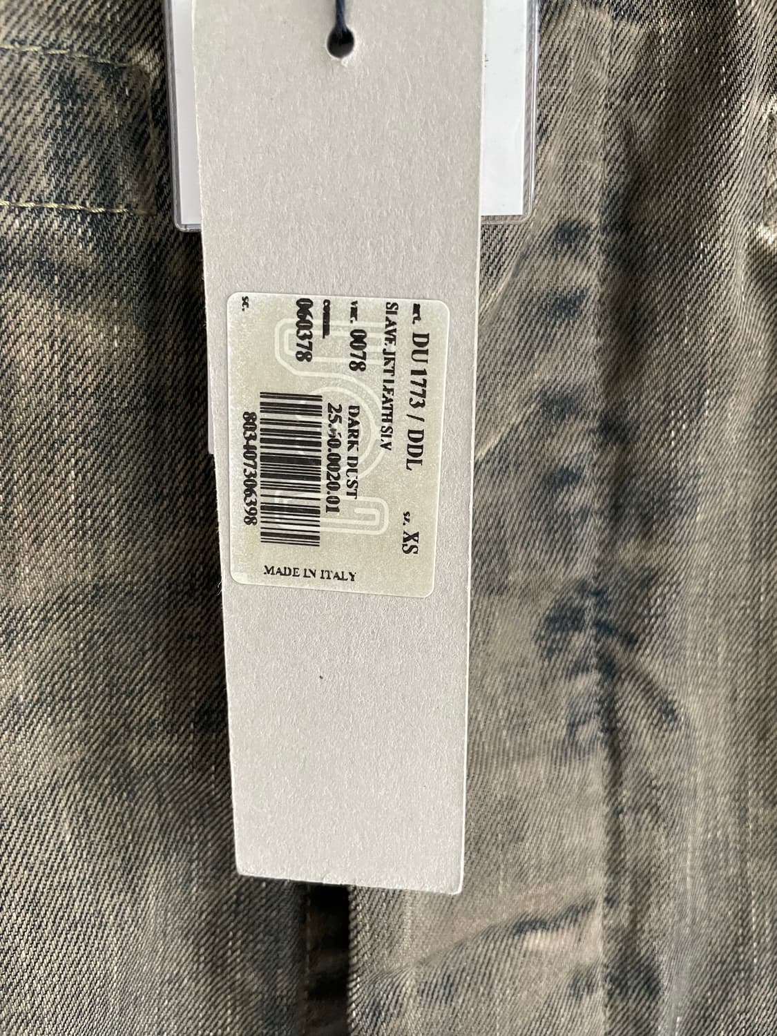 Rick owens ss12 slave jacket dust 상품이미지4