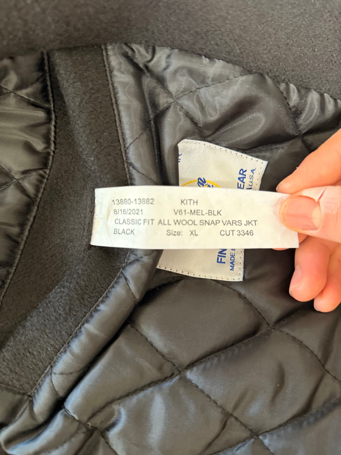 kith 뉴욕닉스 바시티 자켓 상품이미지4