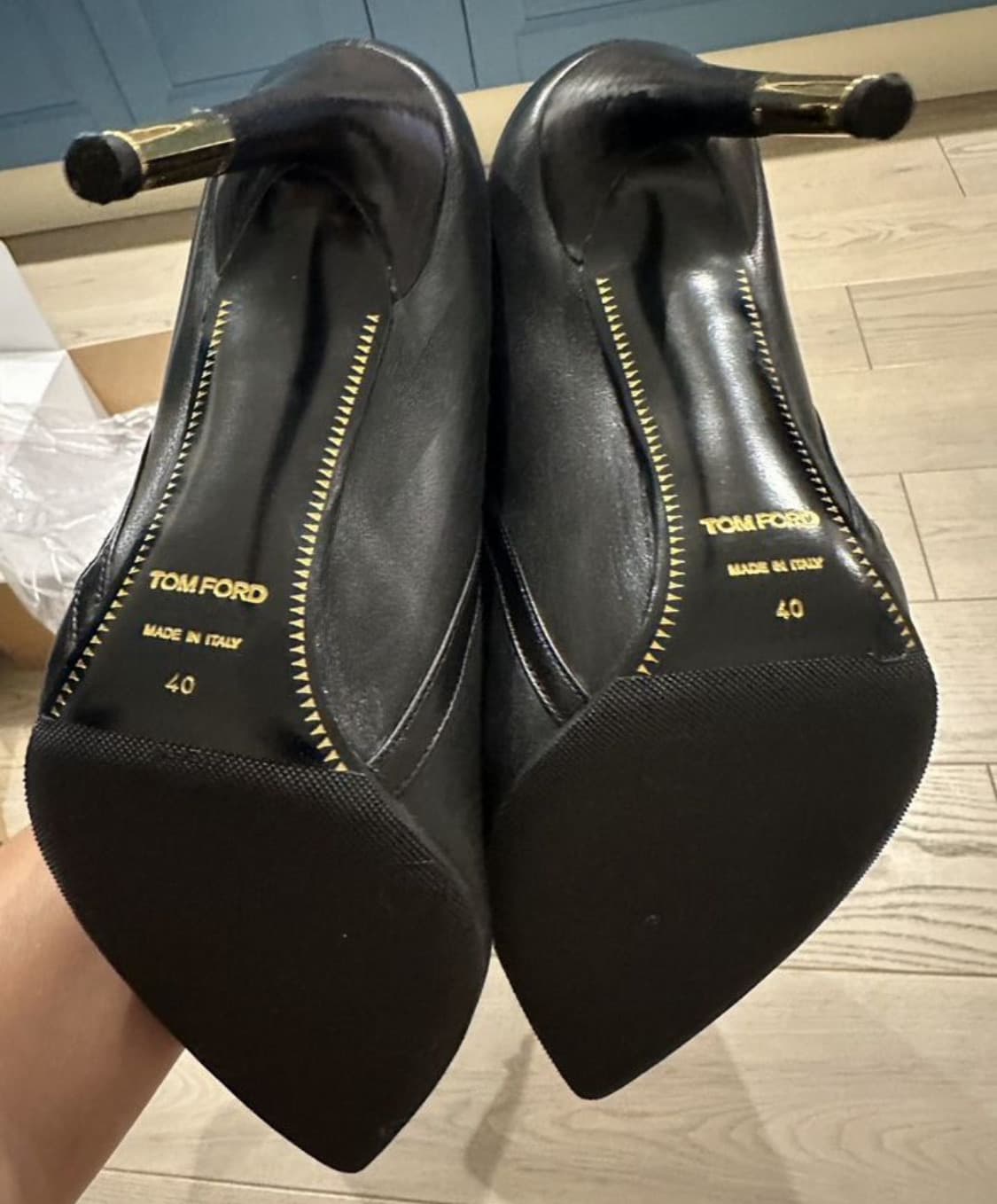 TOM FORD 톰 포드 싸이하이 부츠(레더)40 사이즈-해외발송 상품이미지10