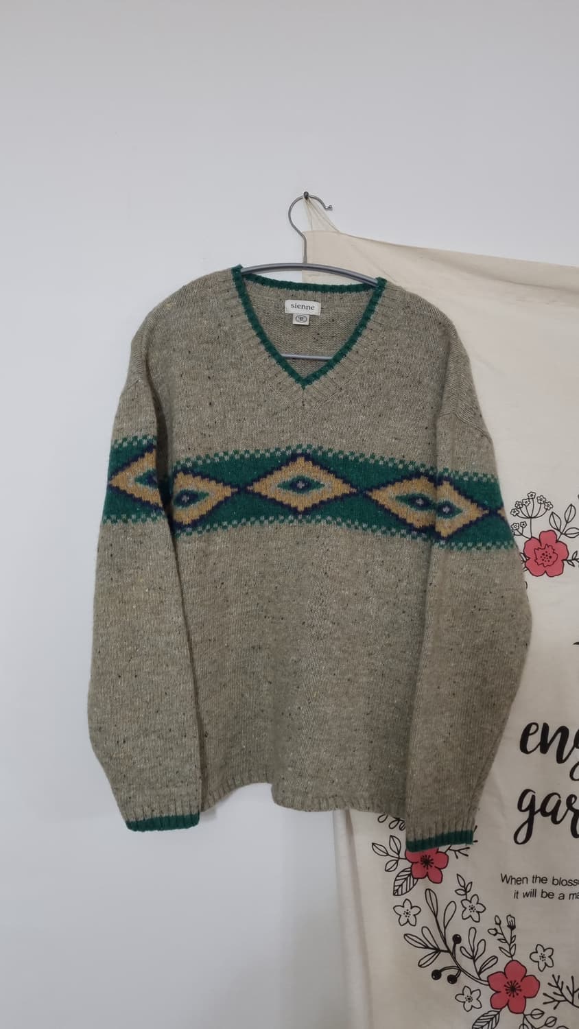 SIENNE Anderson Wool Knit (Khaki) 상품이미지4