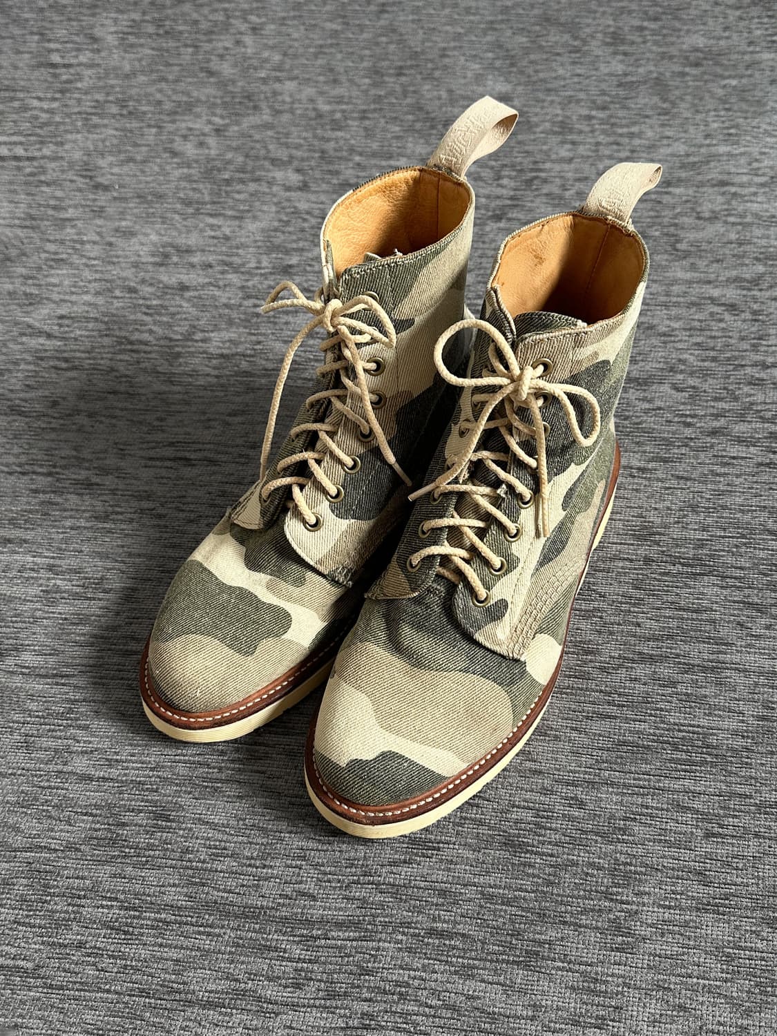Dr.Martens Beckett 8홀 카모 컨버스 부츠 (UK8) 상품이미지4
