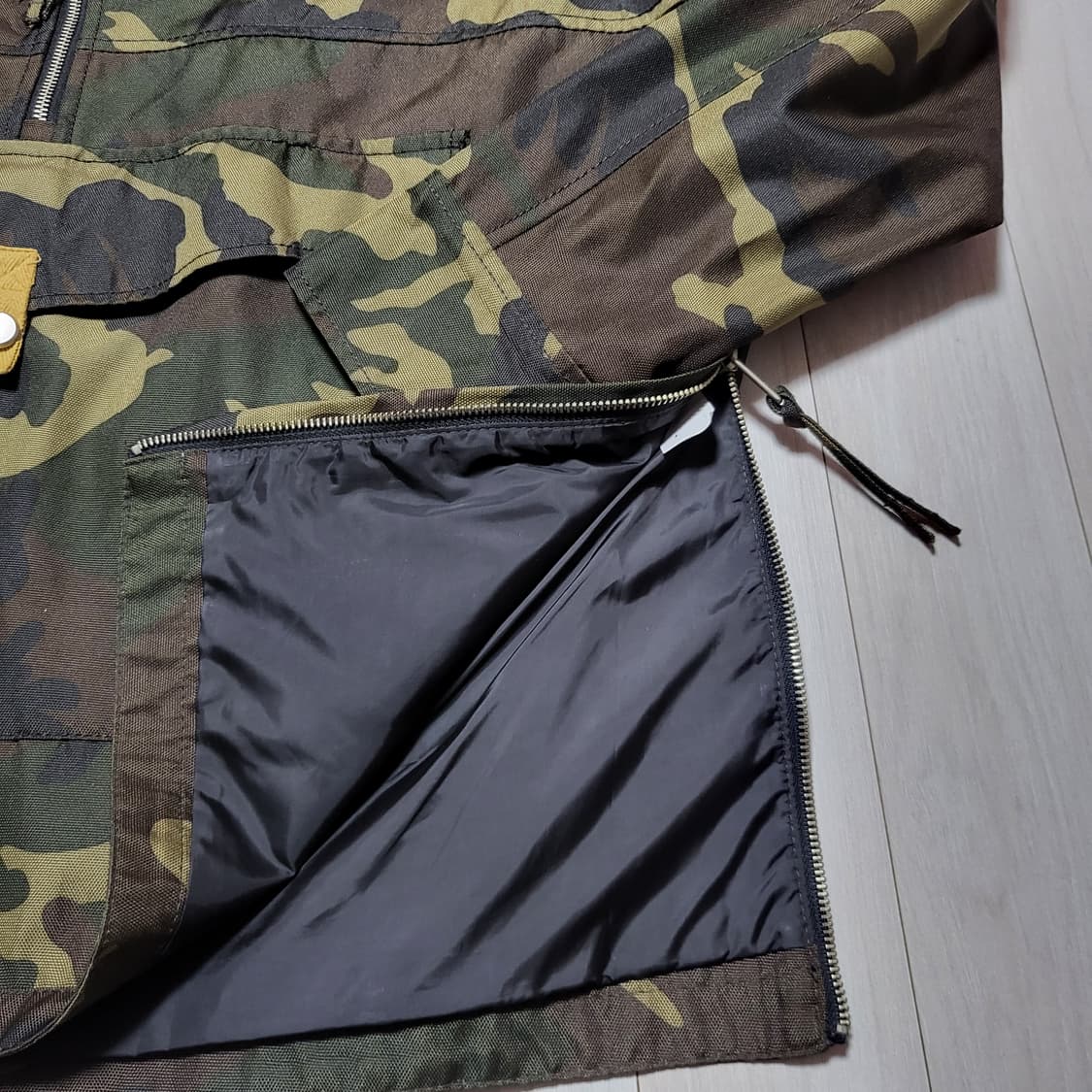 (L) 자라 zara 카모플라쥬 아노락후드집업 상품이미지7